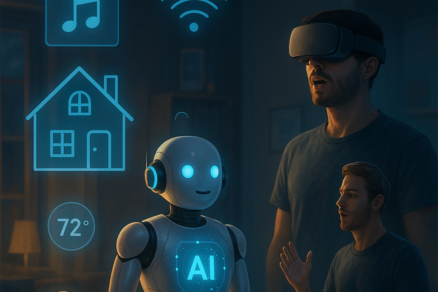 Future applications of AI conversational agents in smart environments